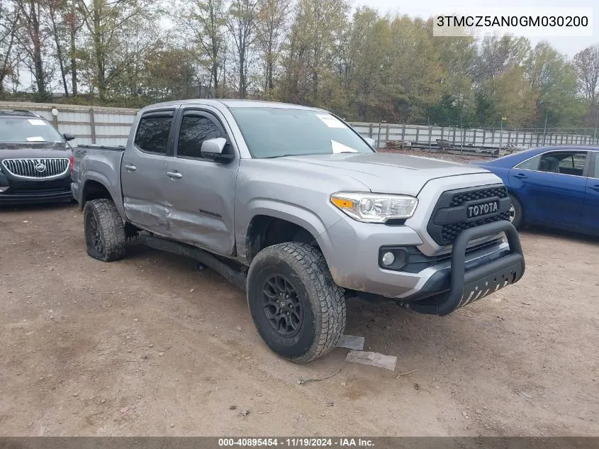 2016 Toyota Tacoma Sr V6 VIN: 3TMCZ5AN0GM030200 Lot: 40895454