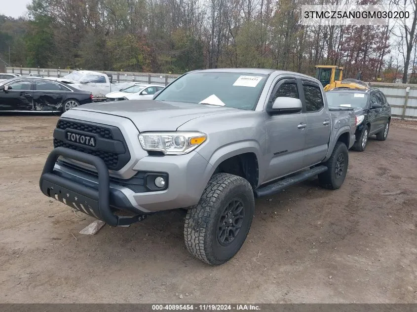 2016 Toyota Tacoma Sr V6 VIN: 3TMCZ5AN0GM030200 Lot: 40895454