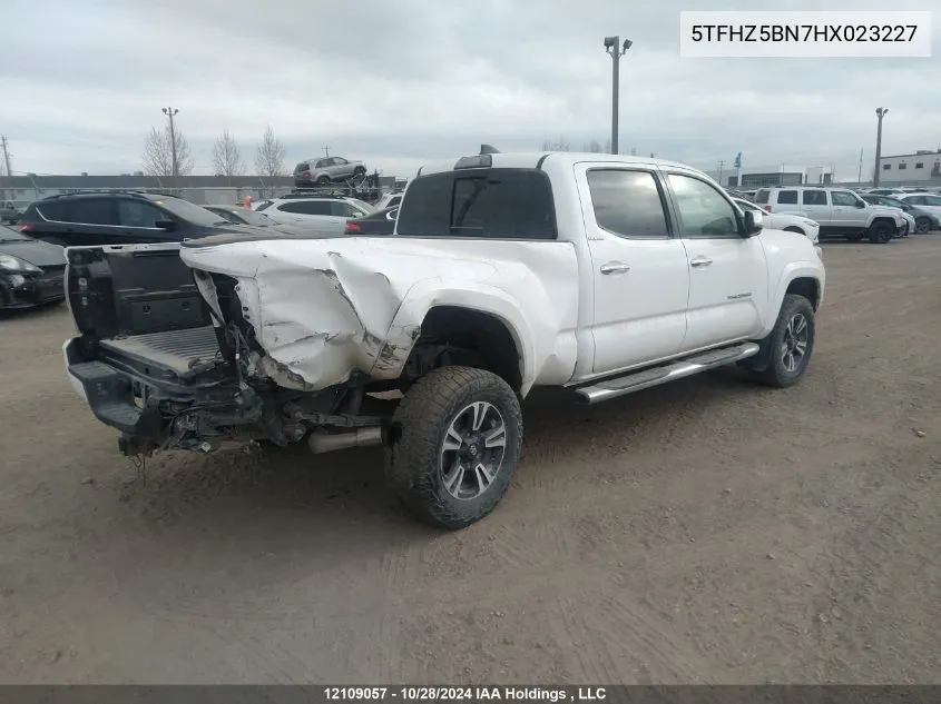 2017 Toyota Tacoma Double Cab/Limited VIN: 5TFHZ5BN7HX023227 Lot: 12109057