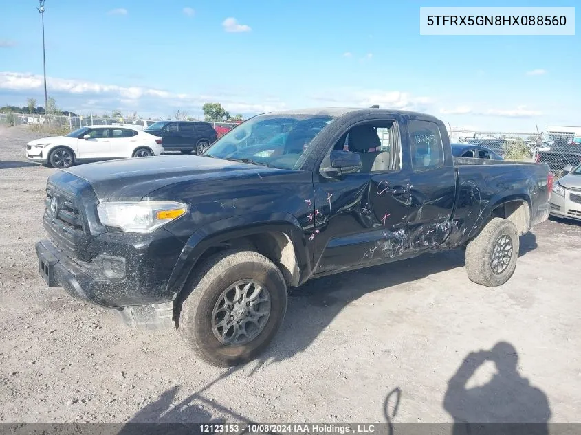 5TFRX5GN8HX088560 2017 Toyota Tacoma Sr+