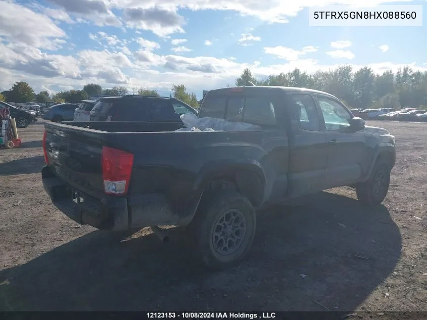 5TFRX5GN8HX088560 2017 Toyota Tacoma Sr+