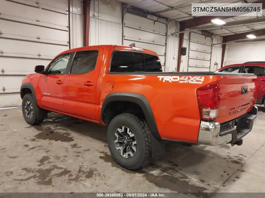 2017 Toyota Tacoma Trd Off Road VIN: 3TMCZ5AN5HM056745 Lot: 39345083