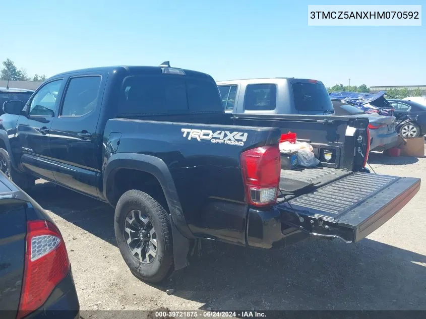 3TMCZ5ANXHM070592 2017 Toyota Tacoma Trd Off Road