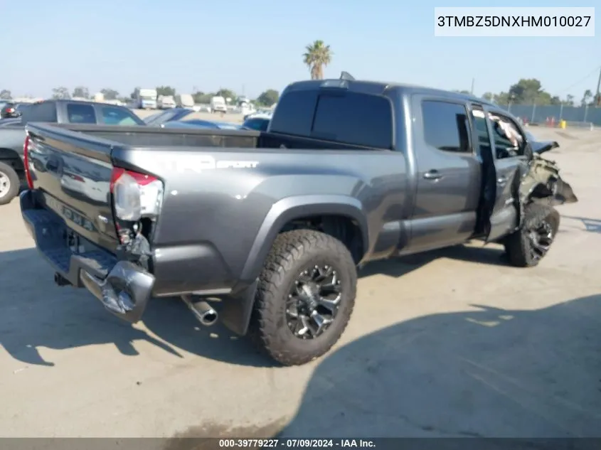 3TMBZ5DNXHM010027 2017 Toyota Tacoma Double Cab