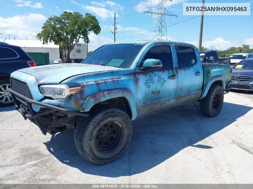 2017 Toyota Tacoma Limited VIN: 5TFGZ5AN9HX095463 Lot: 39781875