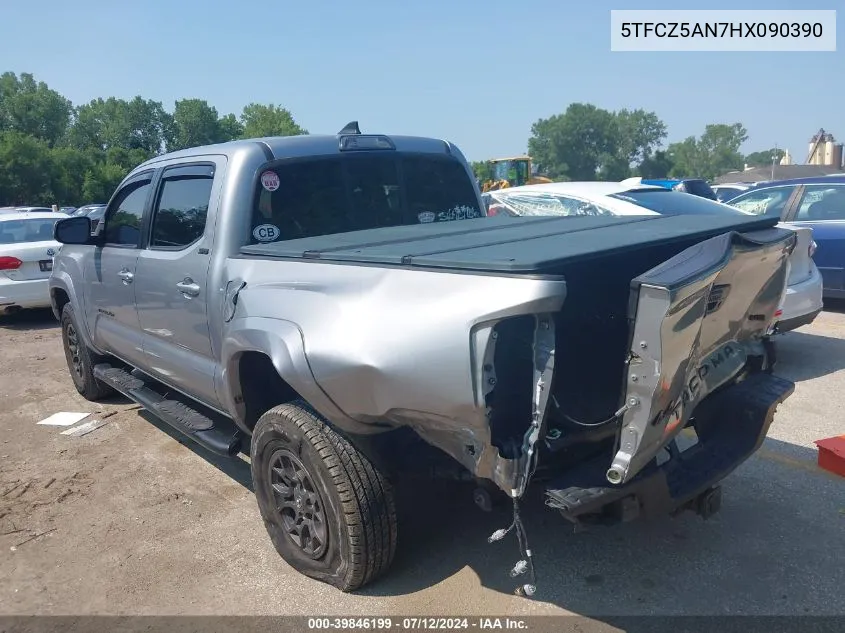 5TFCZ5AN7HX090390 2017 Toyota Tacoma Sr5 V6