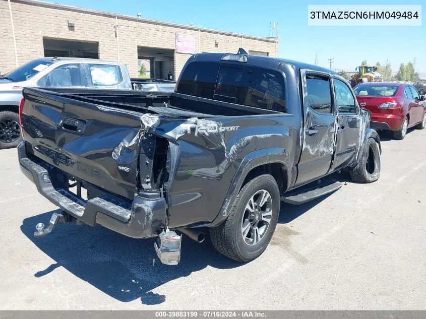 2017 Toyota Tacoma VIN: 3TMAZ5CN6HM049484 Lot: 39883199