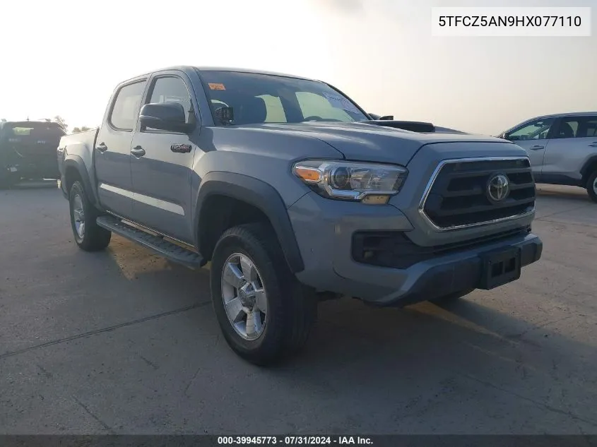 2017 Toyota Tacoma Trd Pro VIN: 5TFCZ5AN9HX077110 Lot: 39945773