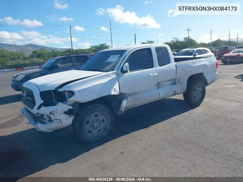 5TFRX5GN3HX084173 2017 Toyota Tacoma Sr5