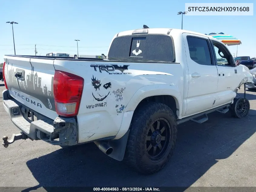 5TFCZ5AN2HX091608 2017 Toyota Tacoma Trd Sport