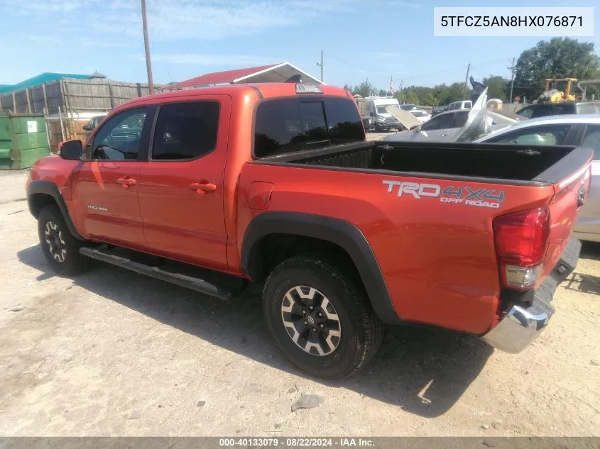 5TFCZ5AN8HX076871 2017 Toyota Tacoma Trd Off Road