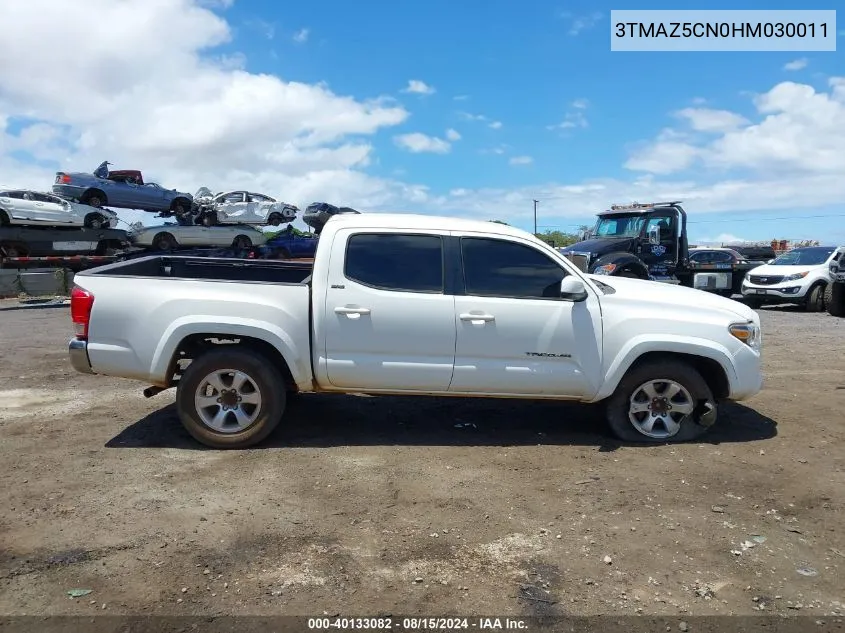 2017 Toyota Tacoma Sr5 V6 VIN: 3TMAZ5CN0HM030011 Lot: 40133082