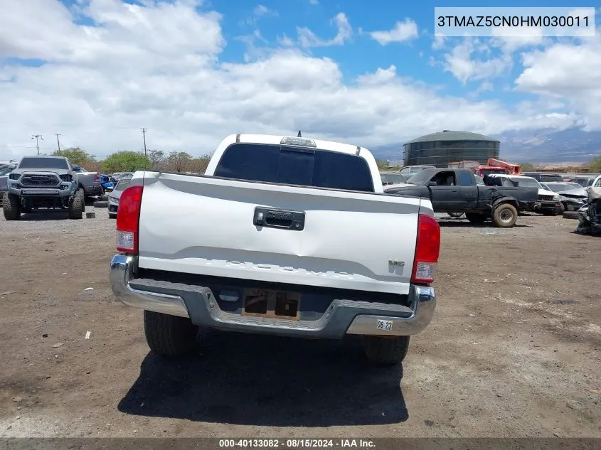 2017 Toyota Tacoma Sr5 V6 VIN: 3TMAZ5CN0HM030011 Lot: 40133082