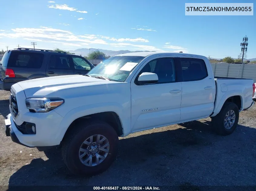 2017 Toyota Tacoma Sr5 V6 VIN: 3TMCZ5AN0HM049055 Lot: 40165437