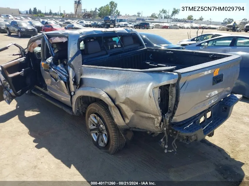 2017 Toyota Tacoma Limited VIN: 3TMEZ5CN7HM029794 Lot: 40171260