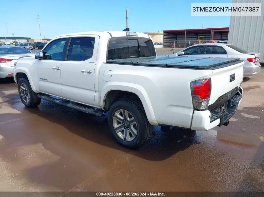 3TMEZ5CN7HM047387 2017 Toyota Tacoma Limited