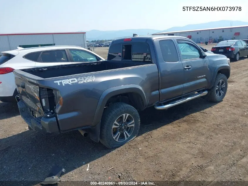 5TFSZ5AN6HX073978 2017 Toyota Tacoma Trd Sport