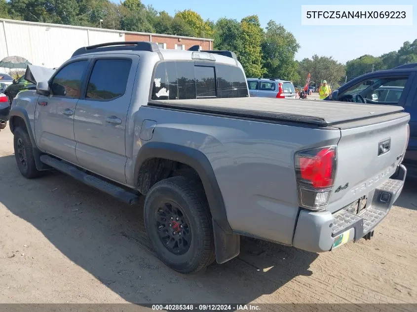 2017 Toyota Tacoma Trd Pro VIN: 5TFCZ5AN4HX069223 Lot: 40285348