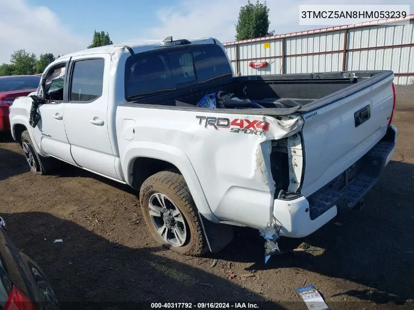 3TMCZ5AN8HM053239 2017 Toyota Tacoma Dbl Cab/Sr/Trdspt/Or/Pro