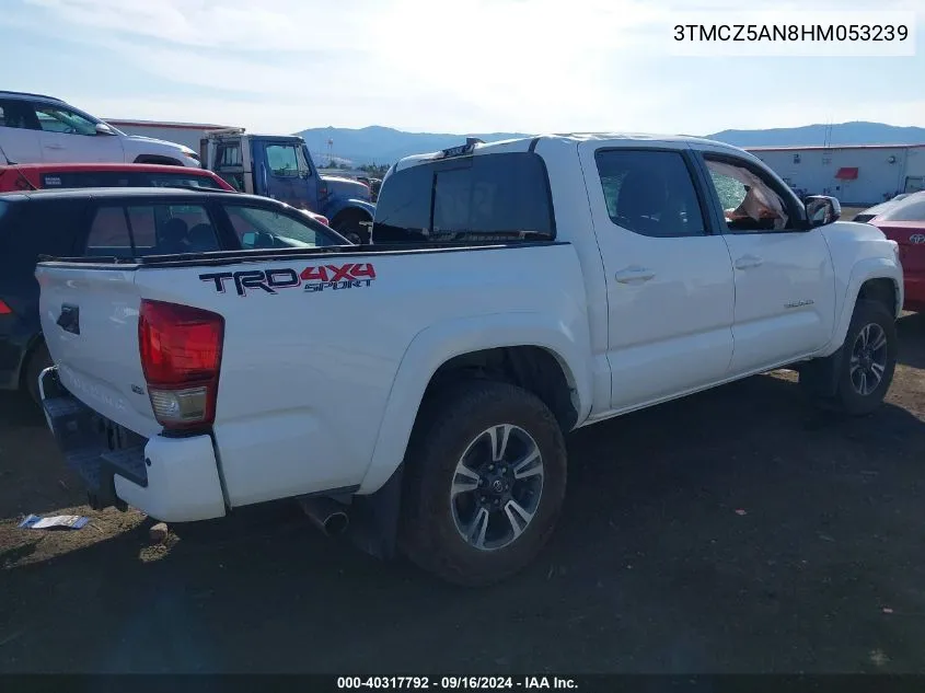 3TMCZ5AN8HM053239 2017 Toyota Tacoma Dbl Cab/Sr/Trdspt/Or/Pro