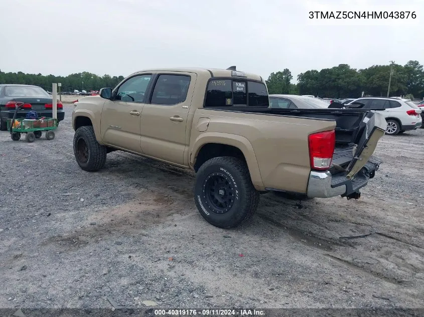 2017 Toyota Tacoma Sr5 V6 VIN: 3TMAZ5CN4HM043876 Lot: 40319176