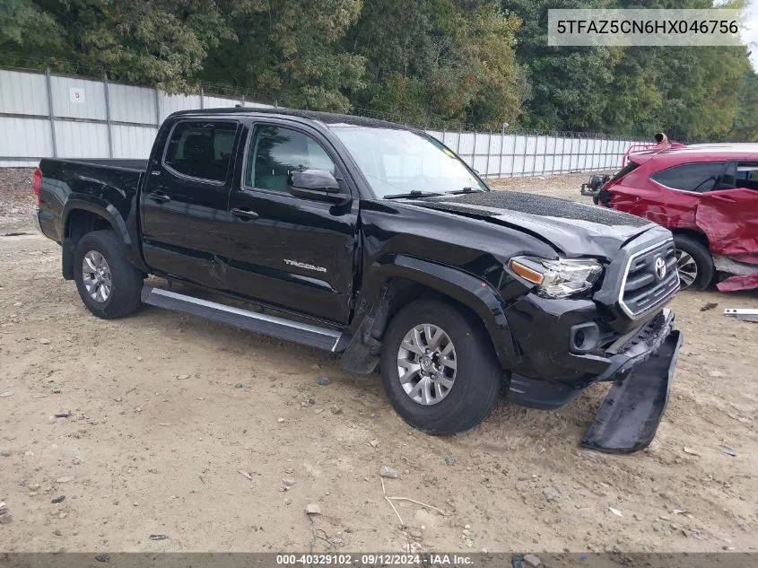 2017 Toyota Tacoma Sr5 V6 VIN: 5TFAZ5CN6HX046756 Lot: 40329102