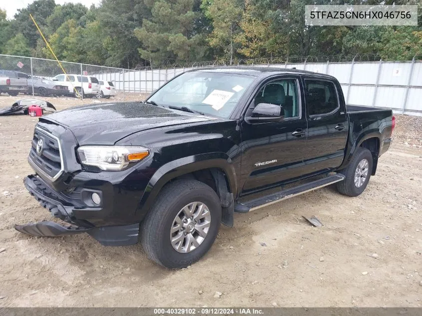 2017 Toyota Tacoma Sr5 V6 VIN: 5TFAZ5CN6HX046756 Lot: 40329102