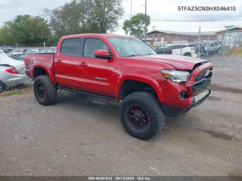 2017 Toyota Tacoma Sr5 V6 VIN: 5TFAZ5CN3HX046410 Lot: 40351532