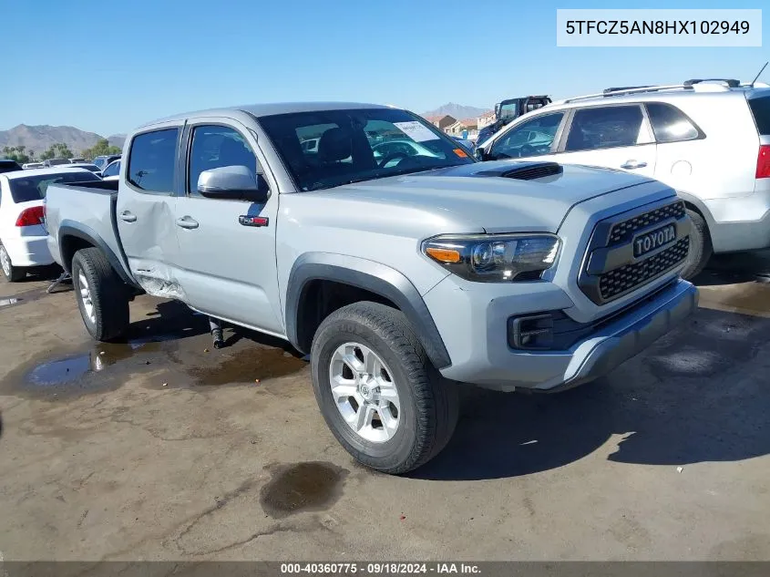 5TFCZ5AN8HX102949 2017 Toyota Tacoma Trd Pro