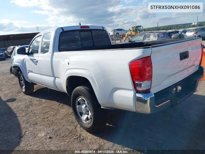 5TFRX5GNXHX091086 2017 Toyota Tacoma Sr5