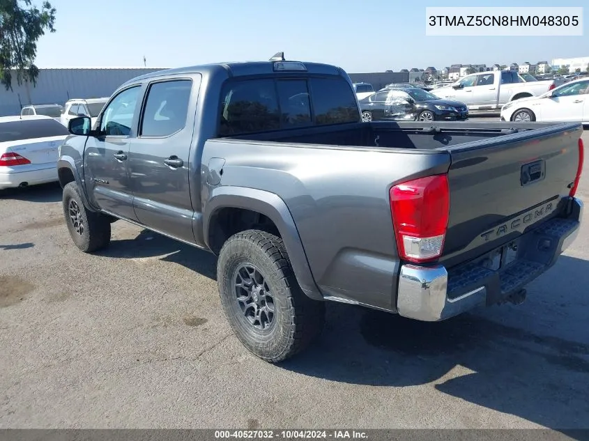 2017 Toyota Tacoma Sr5 V6 VIN: 3TMAZ5CN8HM048305 Lot: 40527032