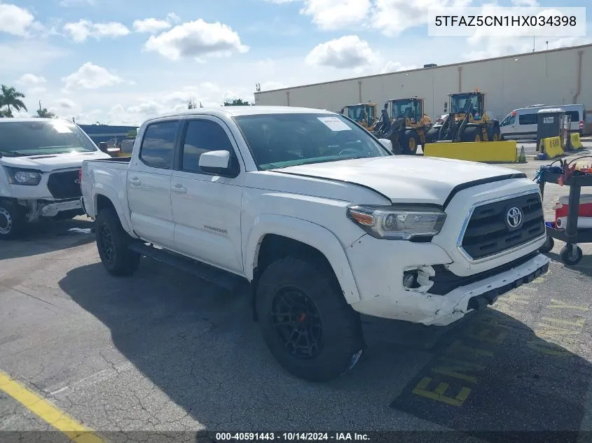 2017 Toyota Tacoma Sr5 V6 VIN: 5TFAZ5CN1HX034398 Lot: 40591443