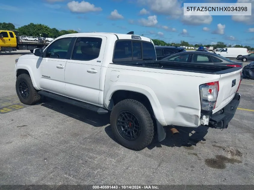 2017 Toyota Tacoma Sr5 V6 VIN: 5TFAZ5CN1HX034398 Lot: 40591443