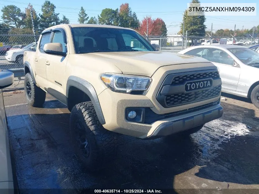 2017 Toyota Tacoma Trd Off Road VIN: 3TMCZ5ANXHM094309 Lot: 40635714