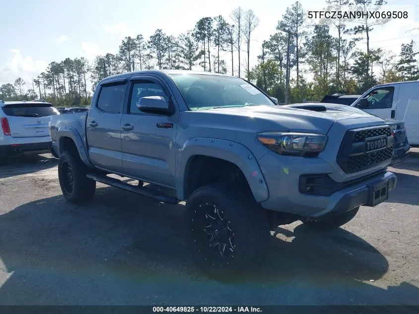 2017 Toyota Tacoma Trd Pro VIN: 5TFCZ5AN9HX069508 Lot: 40649825