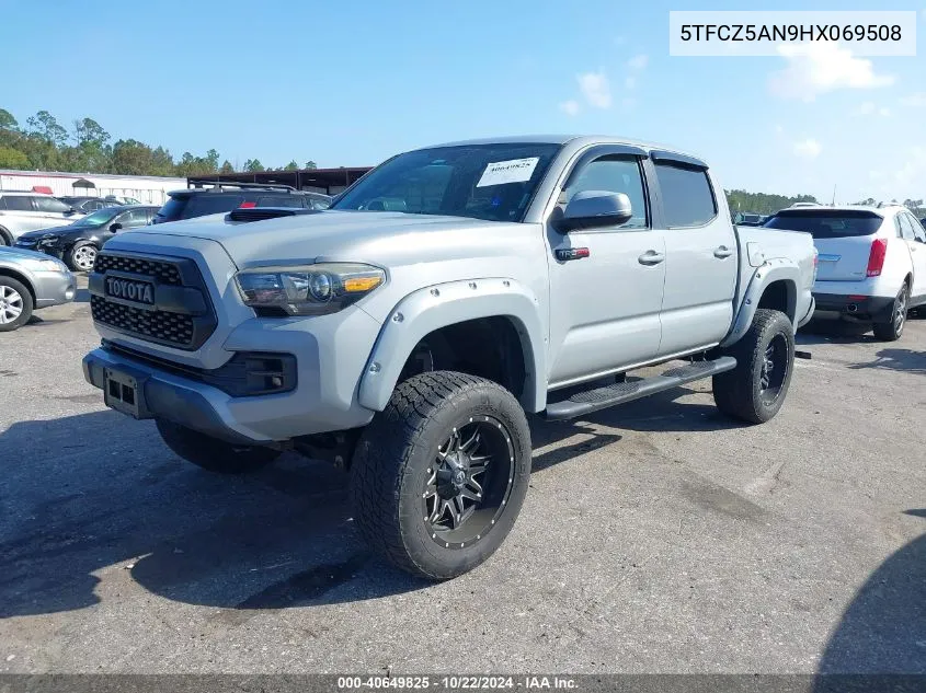 2017 Toyota Tacoma Trd Pro VIN: 5TFCZ5AN9HX069508 Lot: 40649825