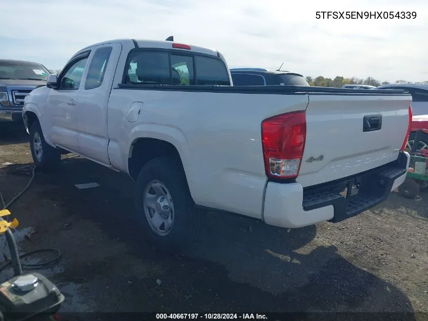 2017 Toyota Tacoma Sr VIN: 5TFSX5EN9HX054339 Lot: 40667197