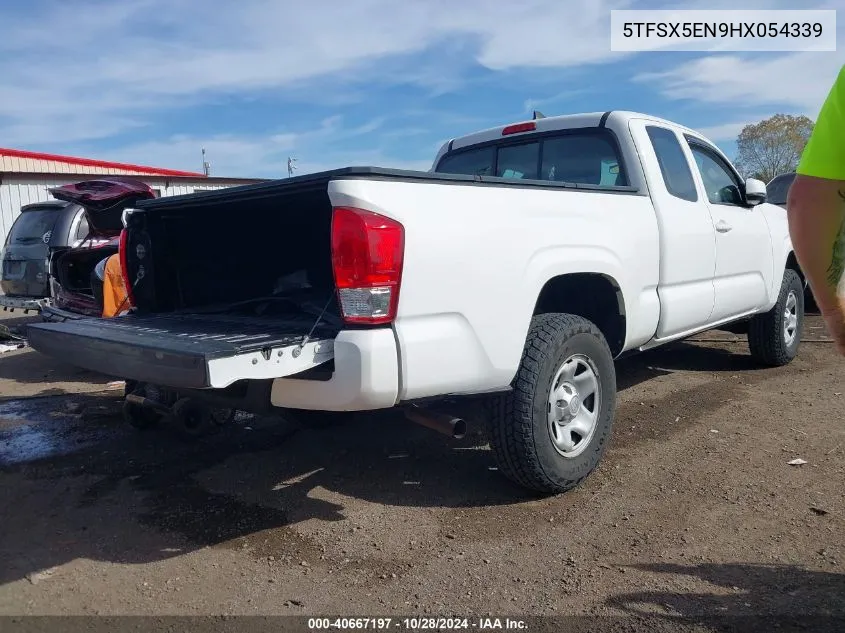 2017 Toyota Tacoma Sr VIN: 5TFSX5EN9HX054339 Lot: 40667197