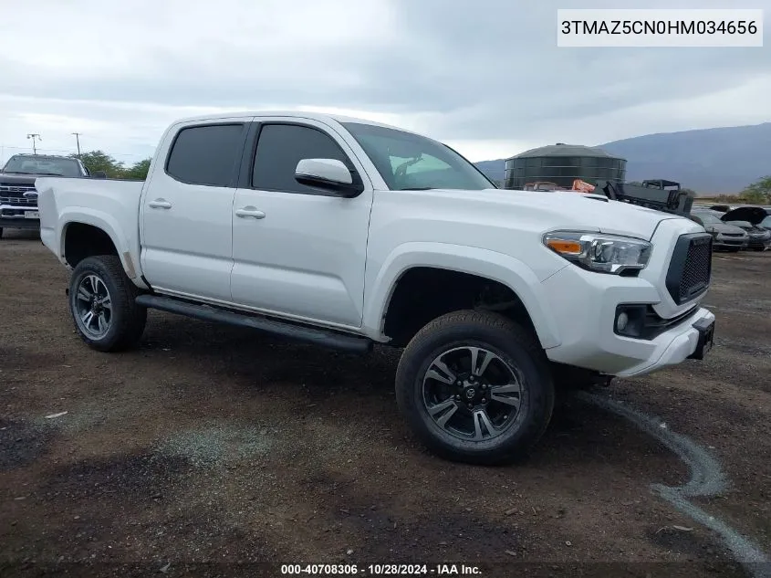 3TMAZ5CN0HM034656 2017 Toyota Tacoma Sr5 V6