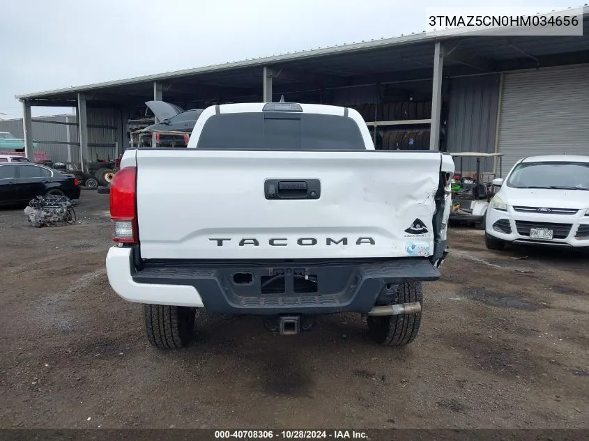 2017 Toyota Tacoma Sr5 V6 VIN: 3TMAZ5CN0HM034656 Lot: 40708306