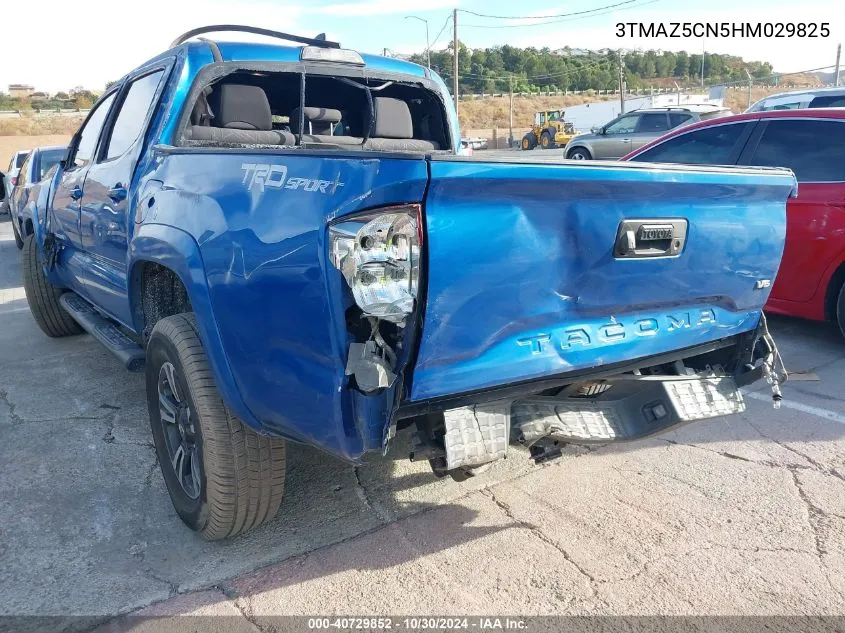 2017 Toyota Tacoma Trd Sport VIN: 3TMAZ5CN5HM029825 Lot: 40729852