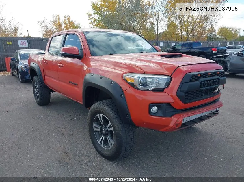 2017 Toyota Tacoma Trd Sport VIN: 5TFAZ5CN9HX037906 Lot: 40742949