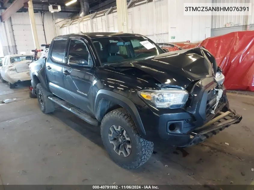 2017 Toyota Tacoma Trd Off Road VIN: 3TMCZ5AN8HM076391 Lot: 40791992