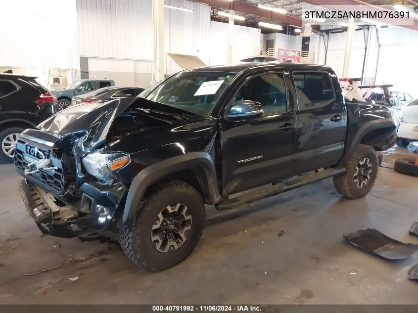 2017 Toyota Tacoma Trd Off Road VIN: 3TMCZ5AN8HM076391 Lot: 40791992