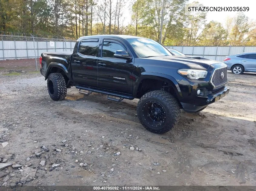 2017 Toyota Tacoma Trd Sport VIN: 5TFAZ5CN2HX035639 Lot: 40795092