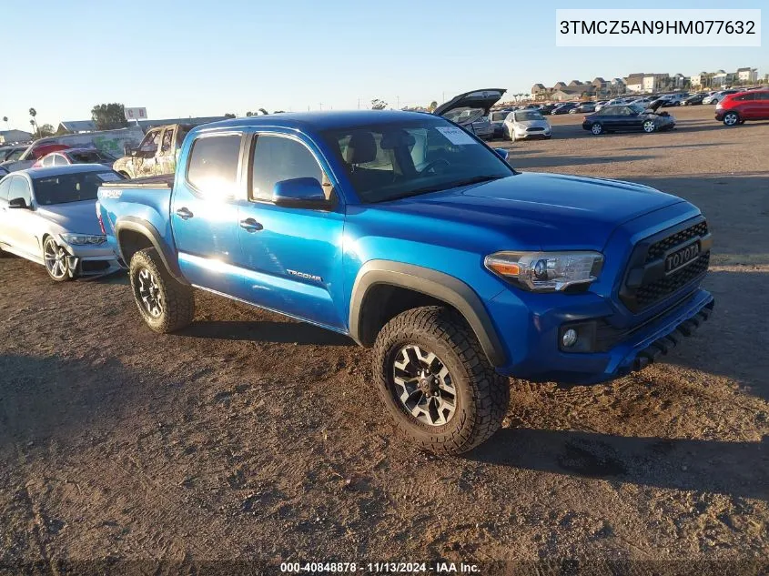 2017 Toyota Tacoma Trd Off Road VIN: 3TMCZ5AN9HM077632 Lot: 40848878