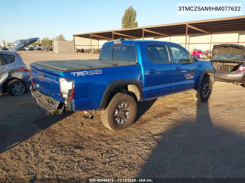 2017 Toyota Tacoma Trd Off Road VIN: 3TMCZ5AN9HM077632 Lot: 40848878