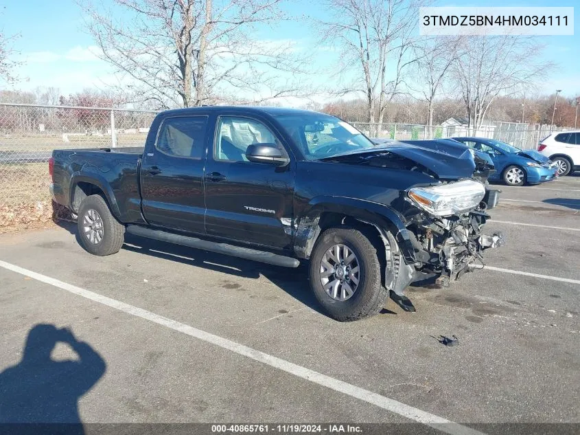 2017 Toyota Tacoma Sr5 V6 VIN: 3TMDZ5BN4HM034111 Lot: 40865761