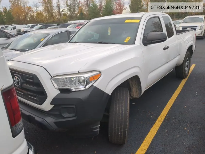 2017 Toyota Tacoma Access Cab/Sr/Sr5 VIN: 5TFSX5EN6HX049731 Lot: 40877934