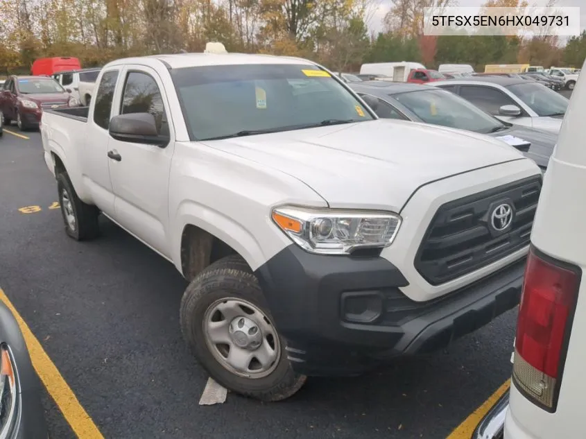 2017 Toyota Tacoma Access Cab/Sr/Sr5 VIN: 5TFSX5EN6HX049731 Lot: 40877934